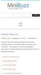 Mobile Screenshot of fasterpasture.com.au
